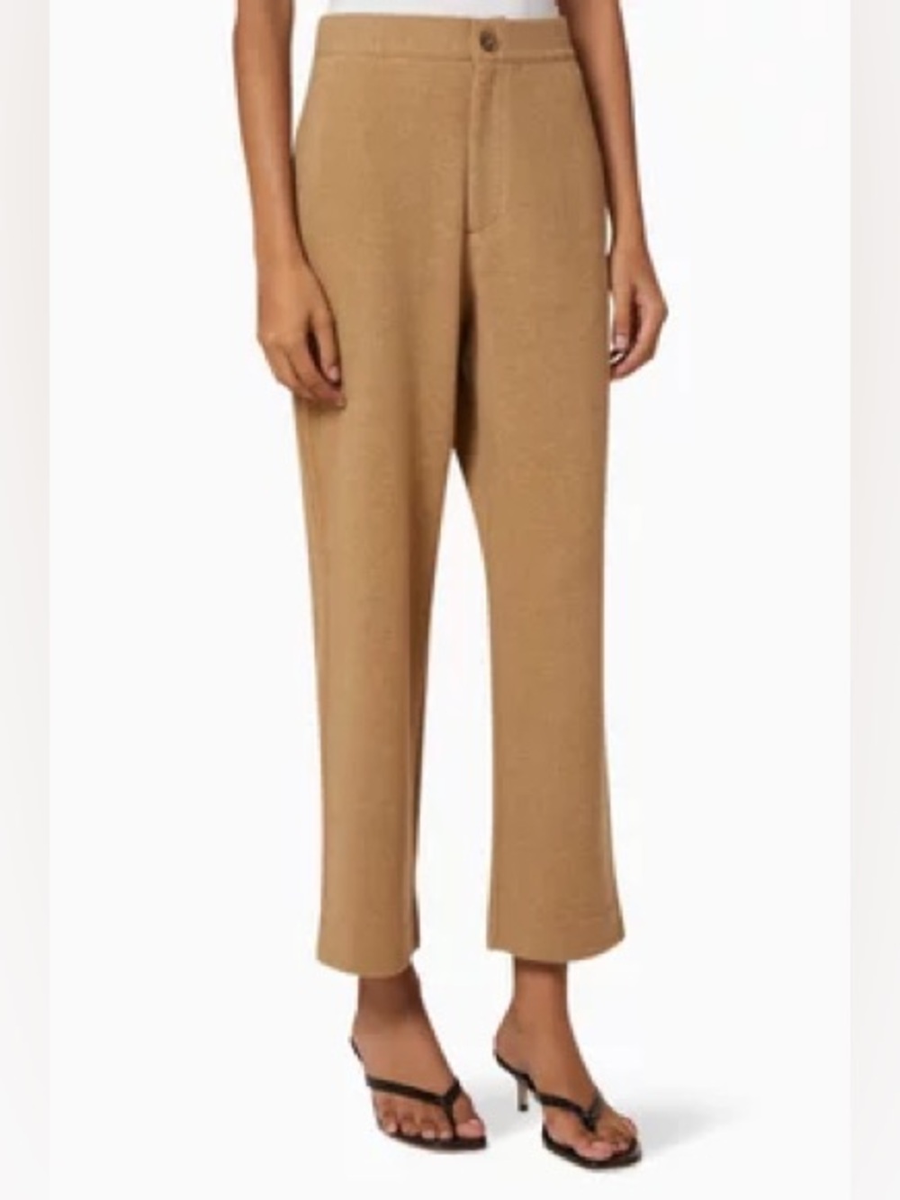 Vince Fleece Tapered Pants in Camel
